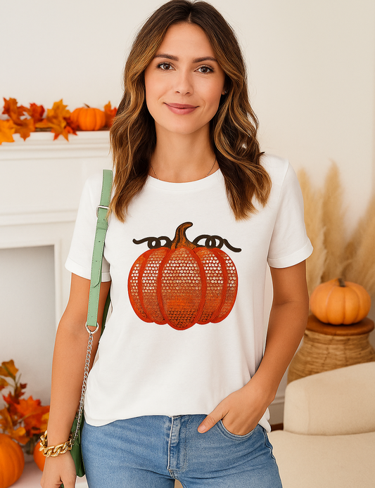 Willow Sequin Pumpkin Tee
