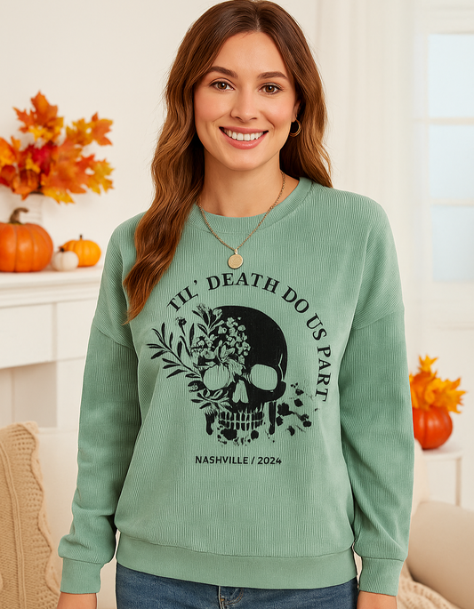 Skull Graphic Sweatshirt