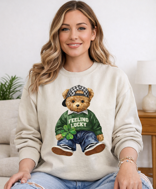 Feeling Lucky Graphic Sweatshirt