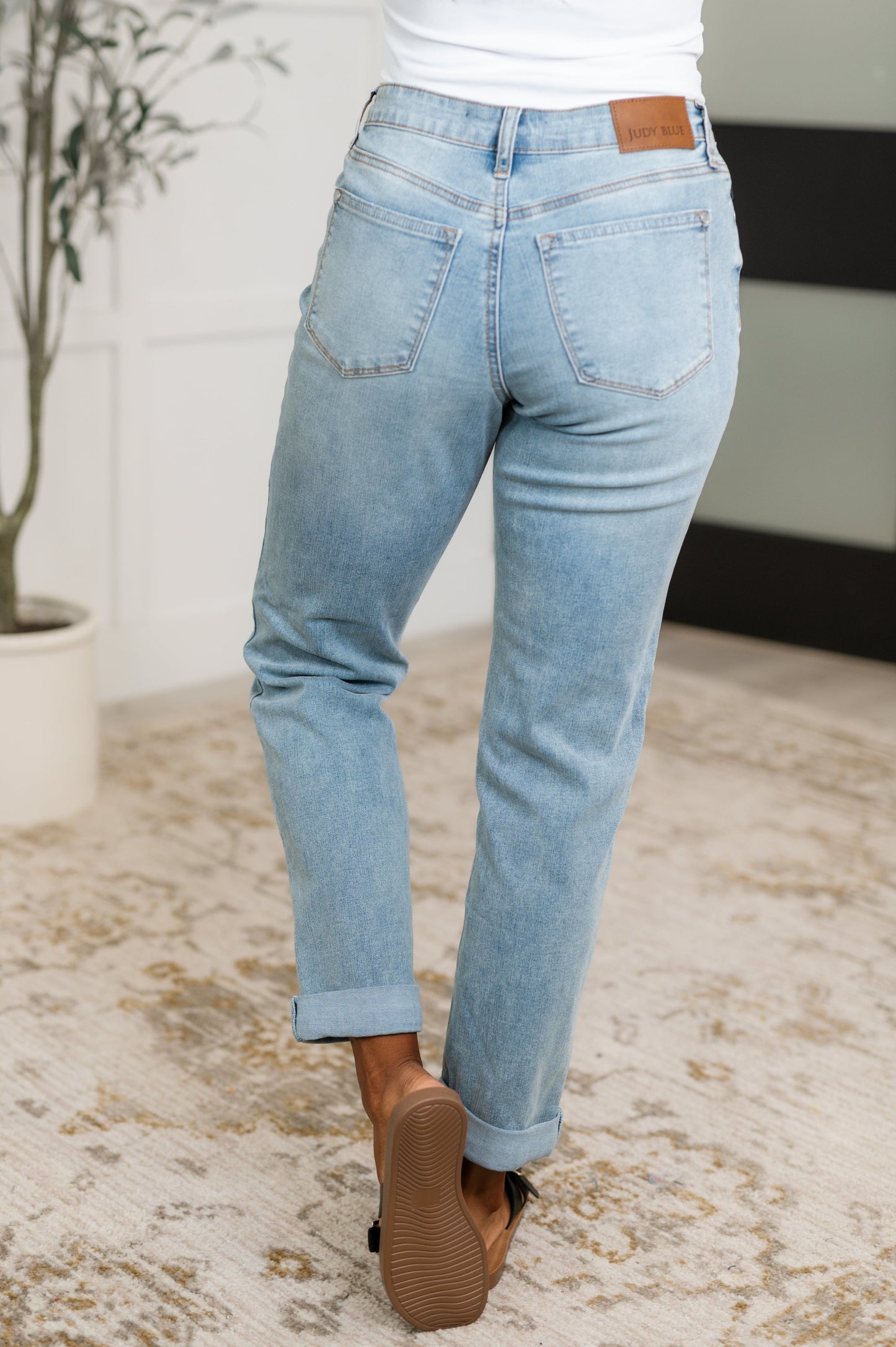 Cheyenne Cool Denim Boyfriend Jeans | Judy Blue