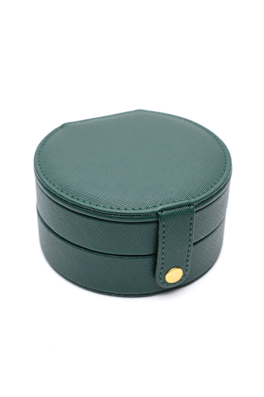 Travel Jewelry Case | Green