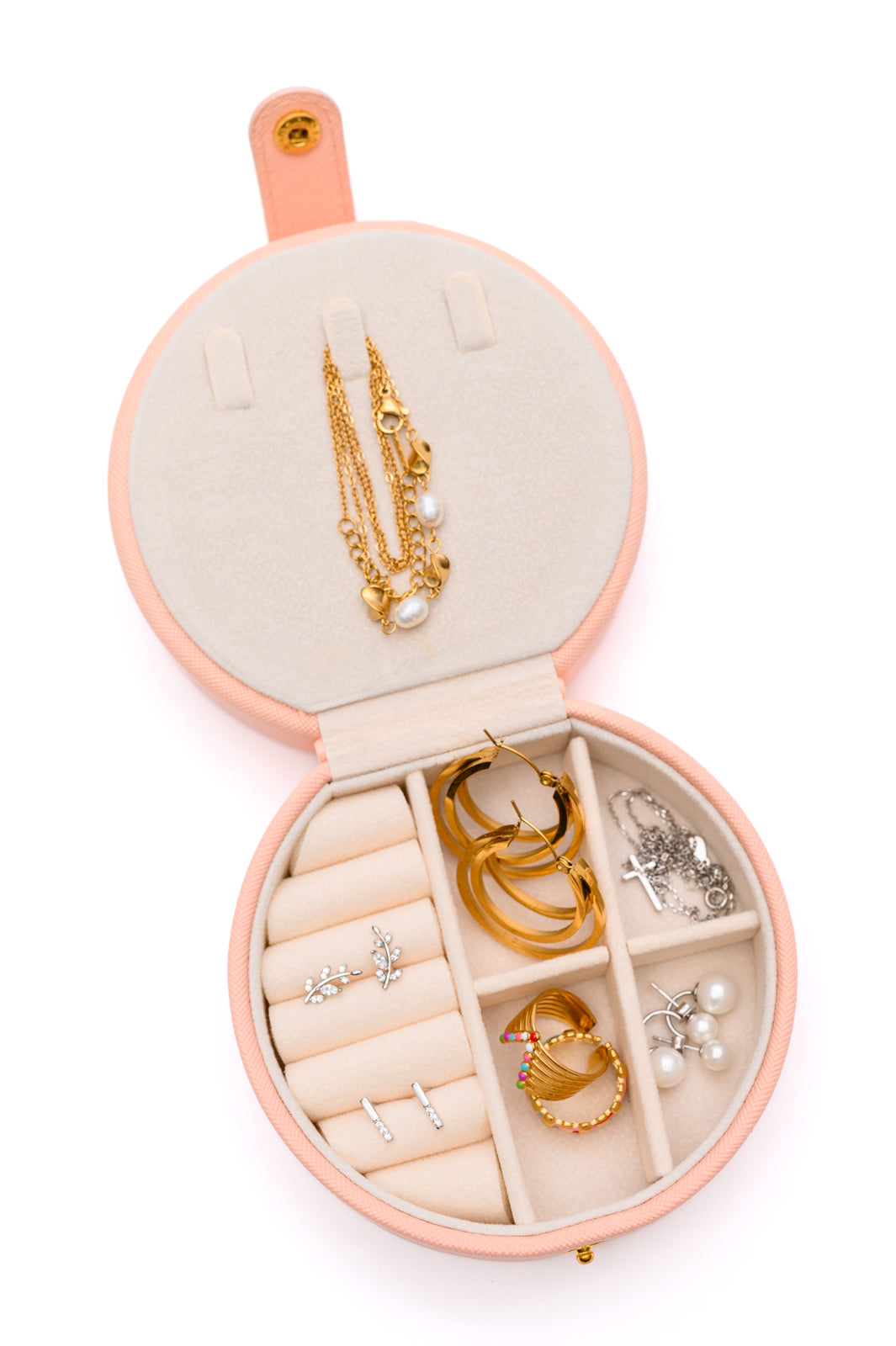 Travel Jewelry Case | Pink