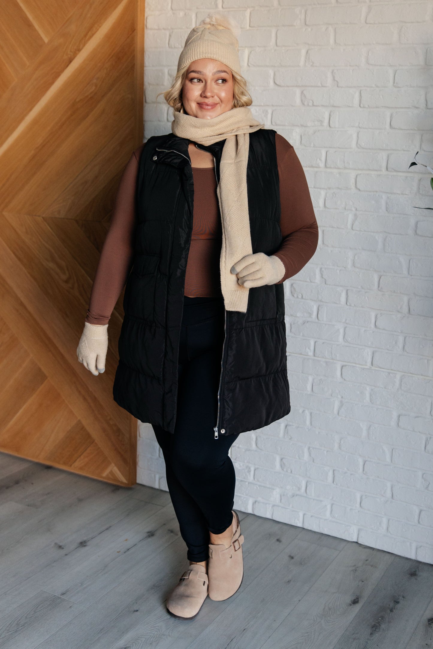 Cold & Calculated Longline Puffer Vest