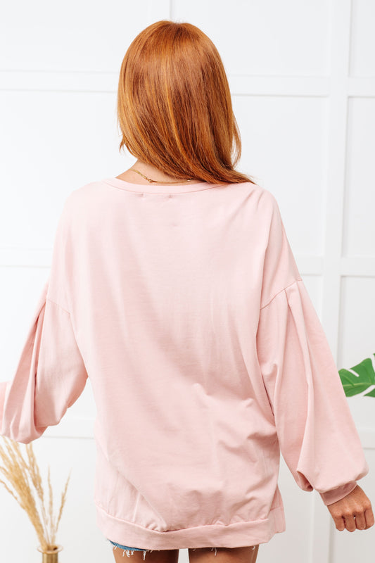 Cow Girl Graphic Pullover