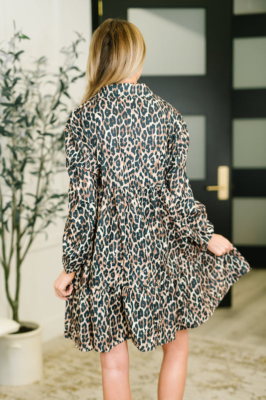 Darlin' If You Don't Mind Leopard Dress