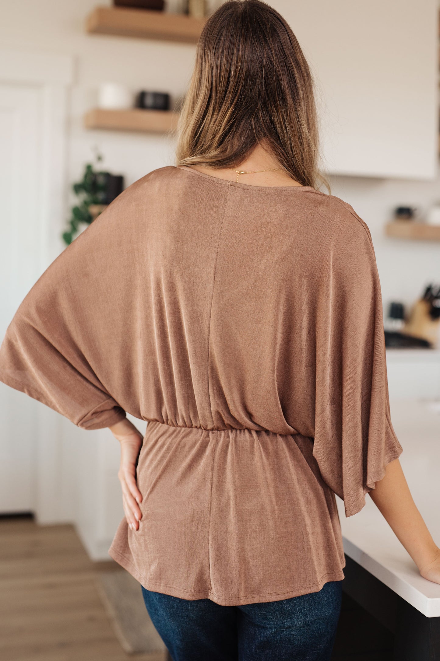 Dazzlingly Draped Blouse