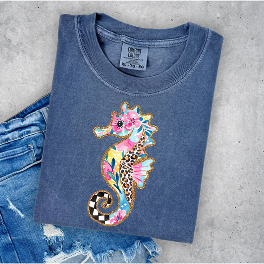 Seahorse Graphic Tee