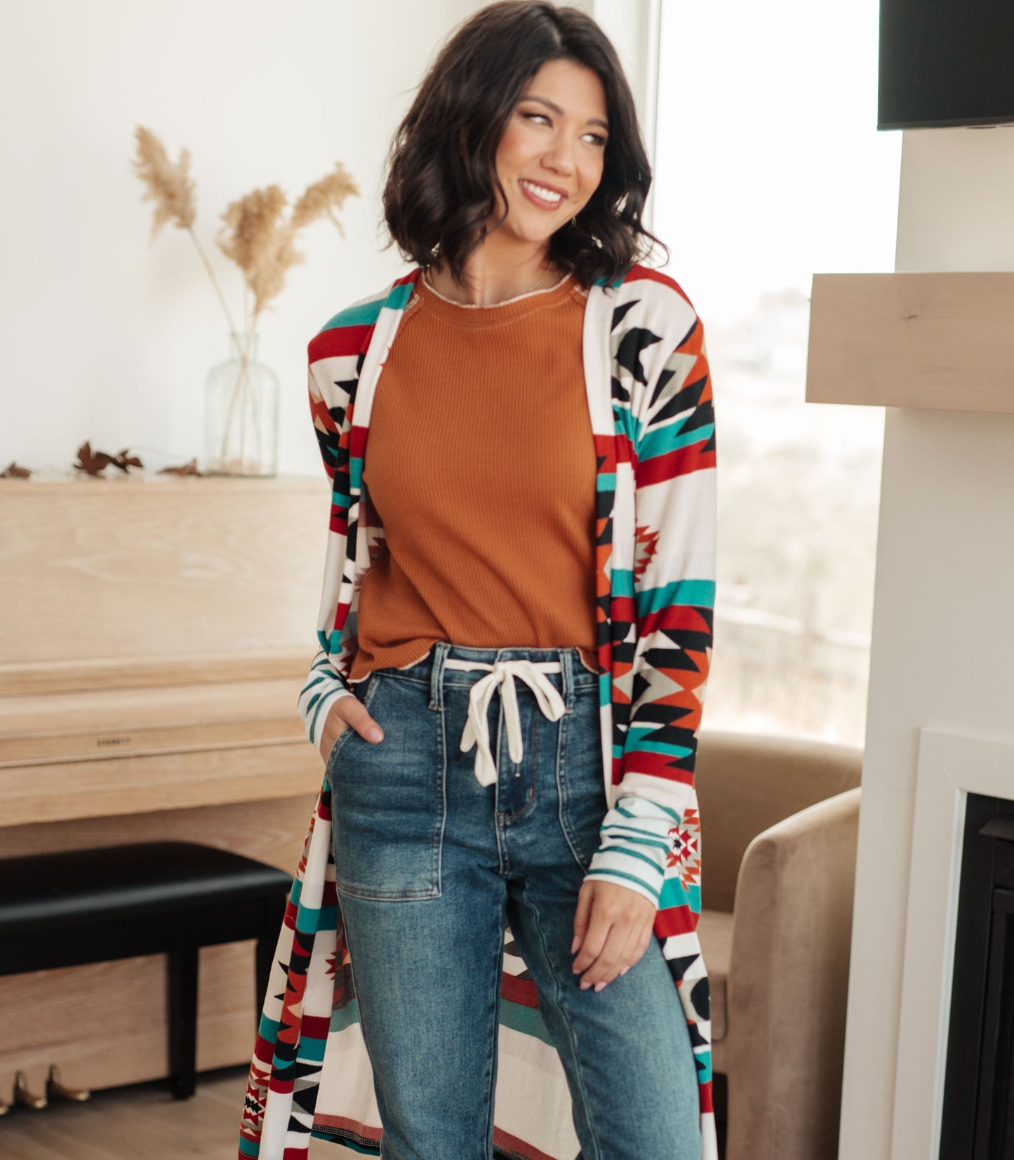 Stitch In Time Waffle Knit Top