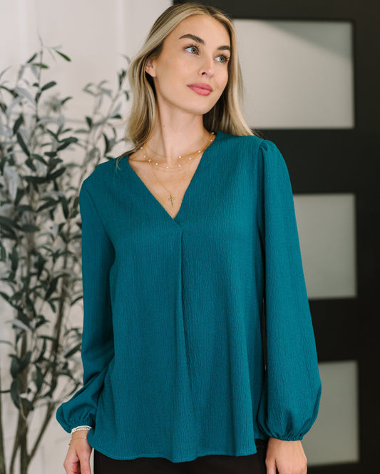 Desk to Dinner Blouse