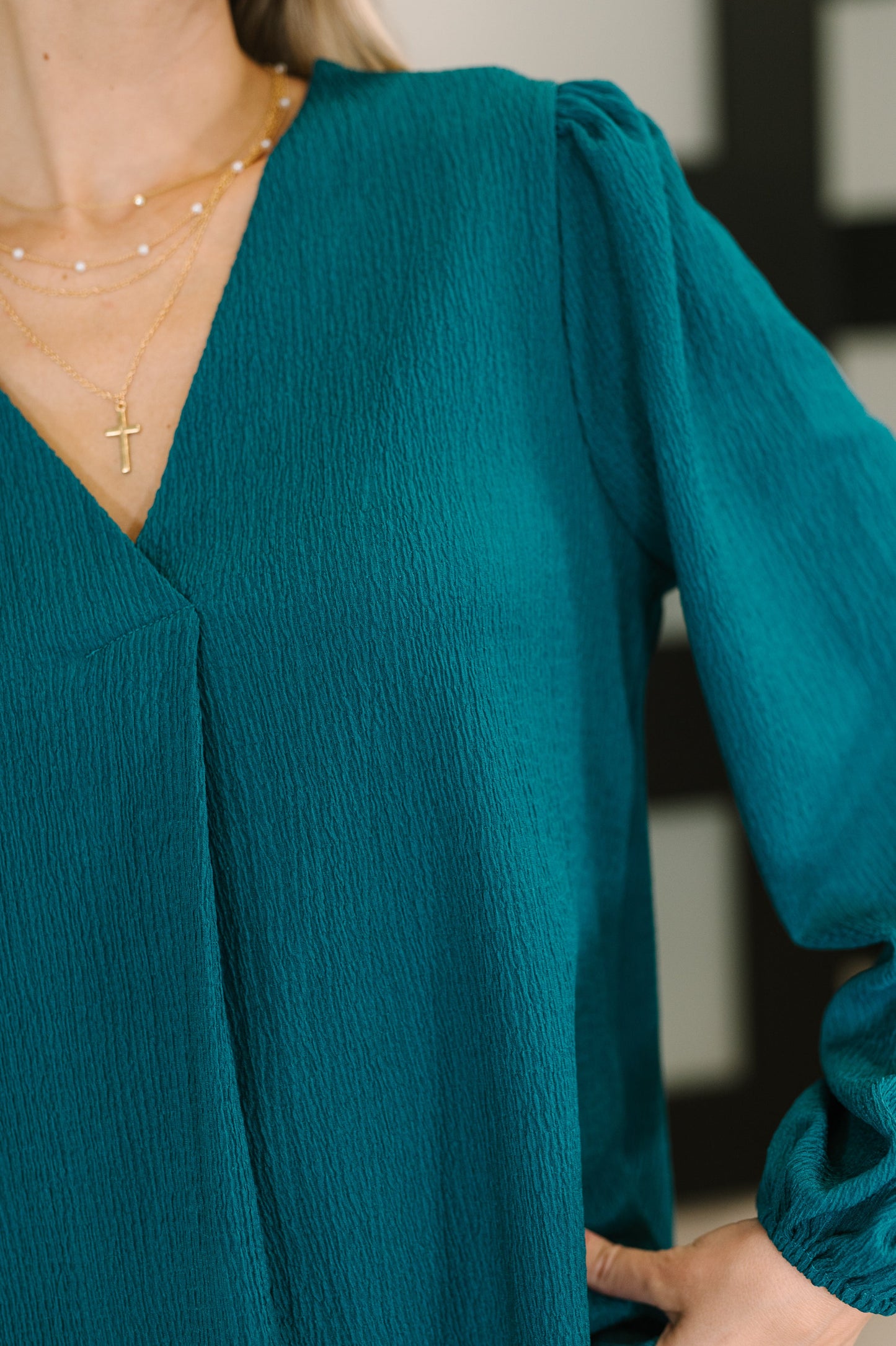 Desk to Dinner Blouse