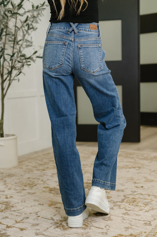 Elsie High-Rise Wide Leg Jeans | Judy Blue