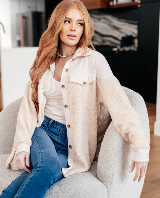 Endless Potential Sherpa Shacket