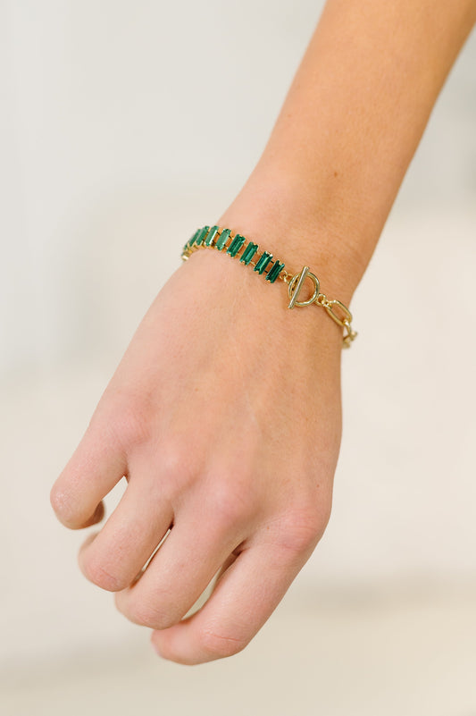 Esmeralda Toggle Bracelet