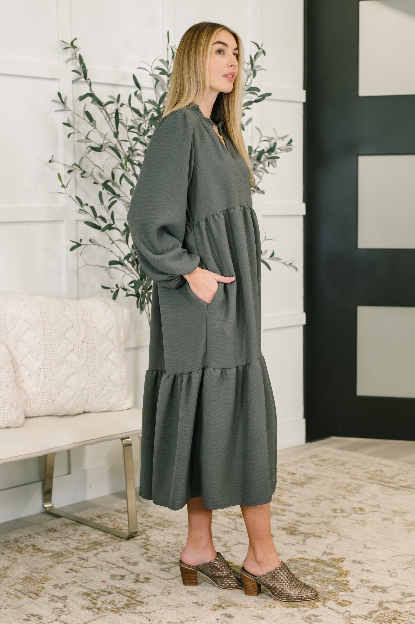 Every Single Touch Tiered Dress