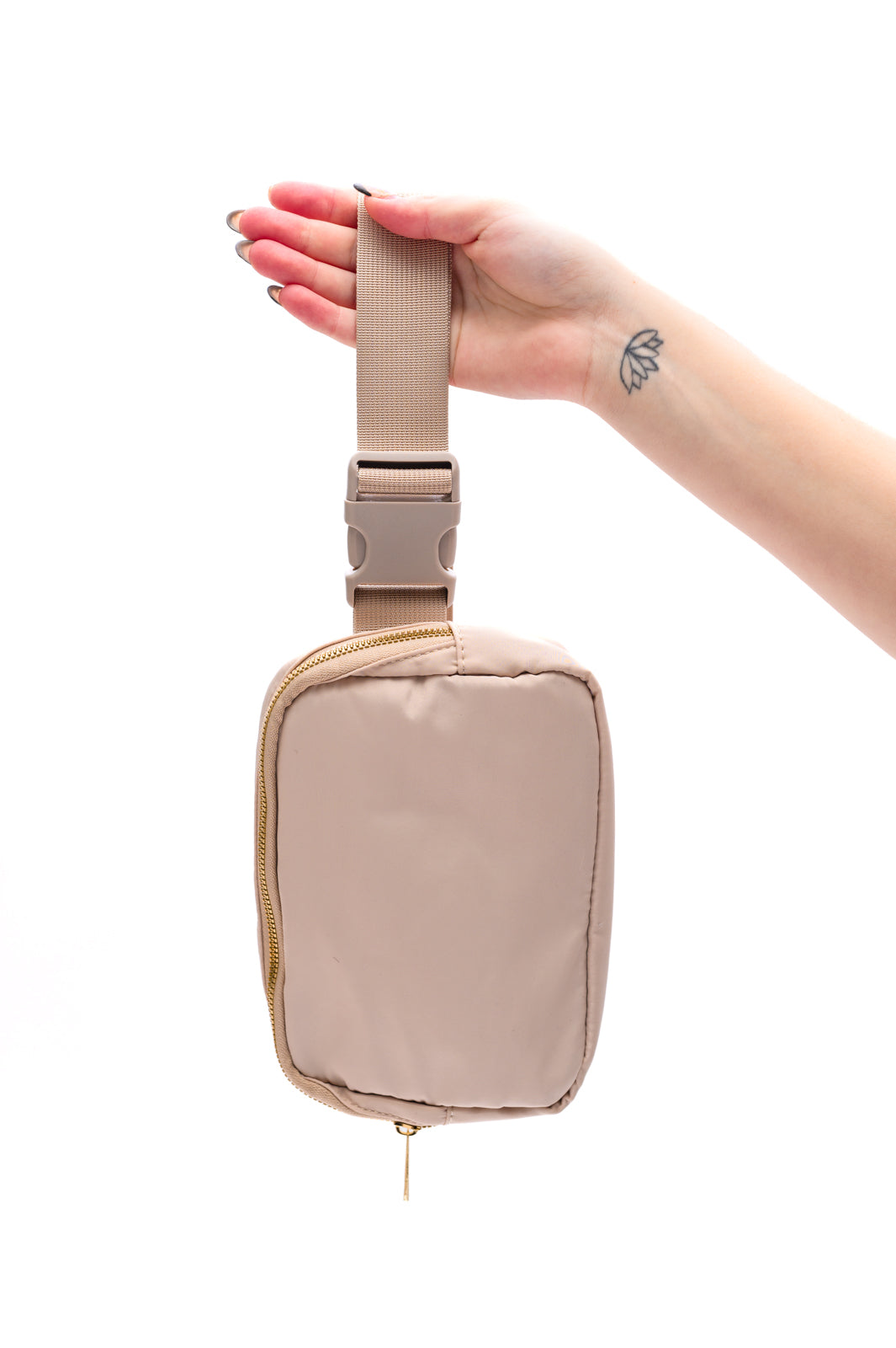 Everywhere I Go Crossbody Belt Bag | Khaki