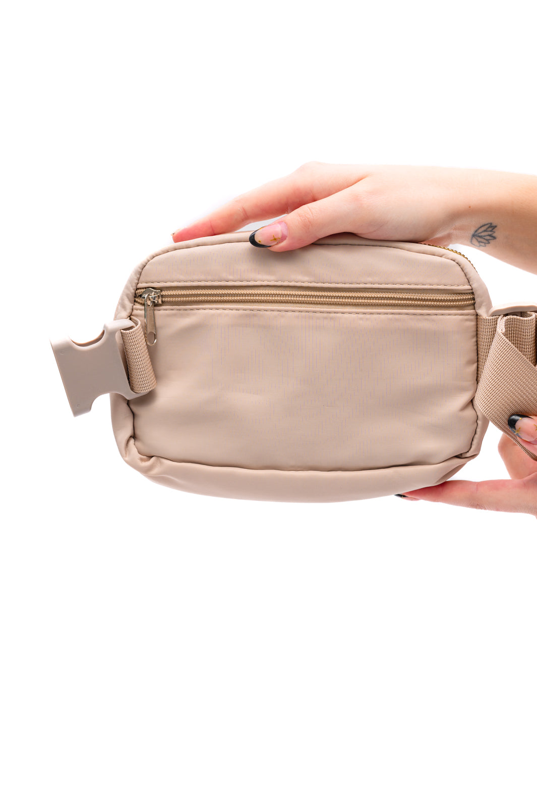 Everywhere I Go Crossbody Belt Bag | Khaki