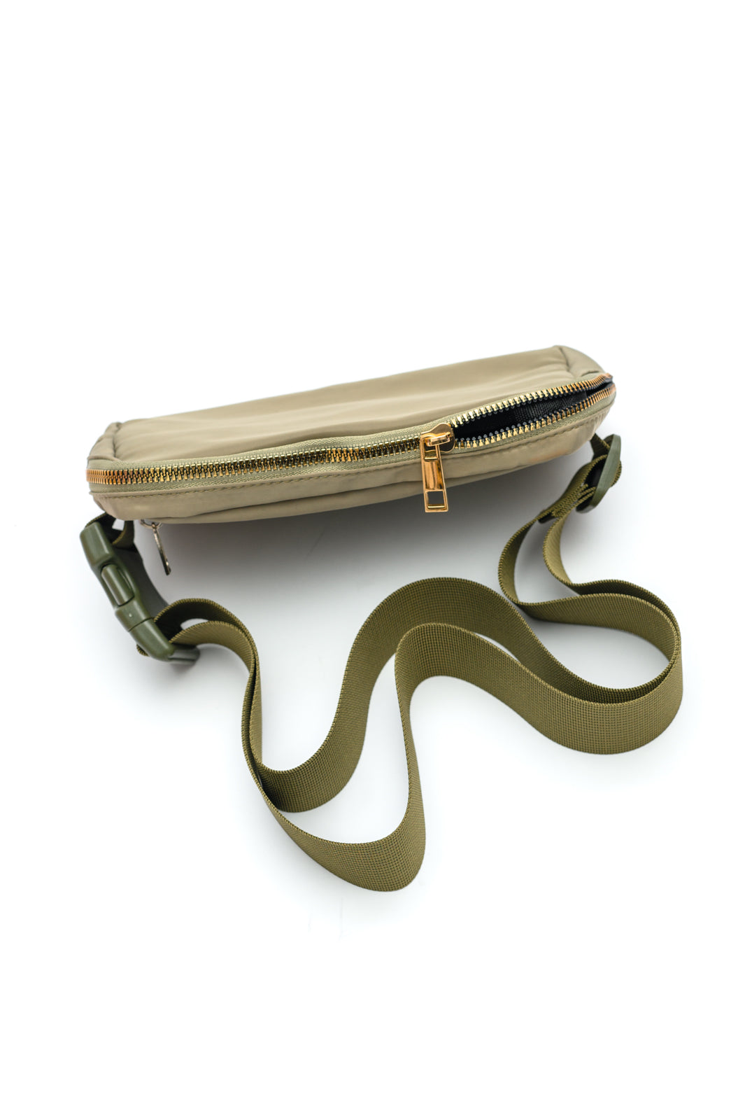 Everywhere I Go Crossbody Belt Bag | Olive