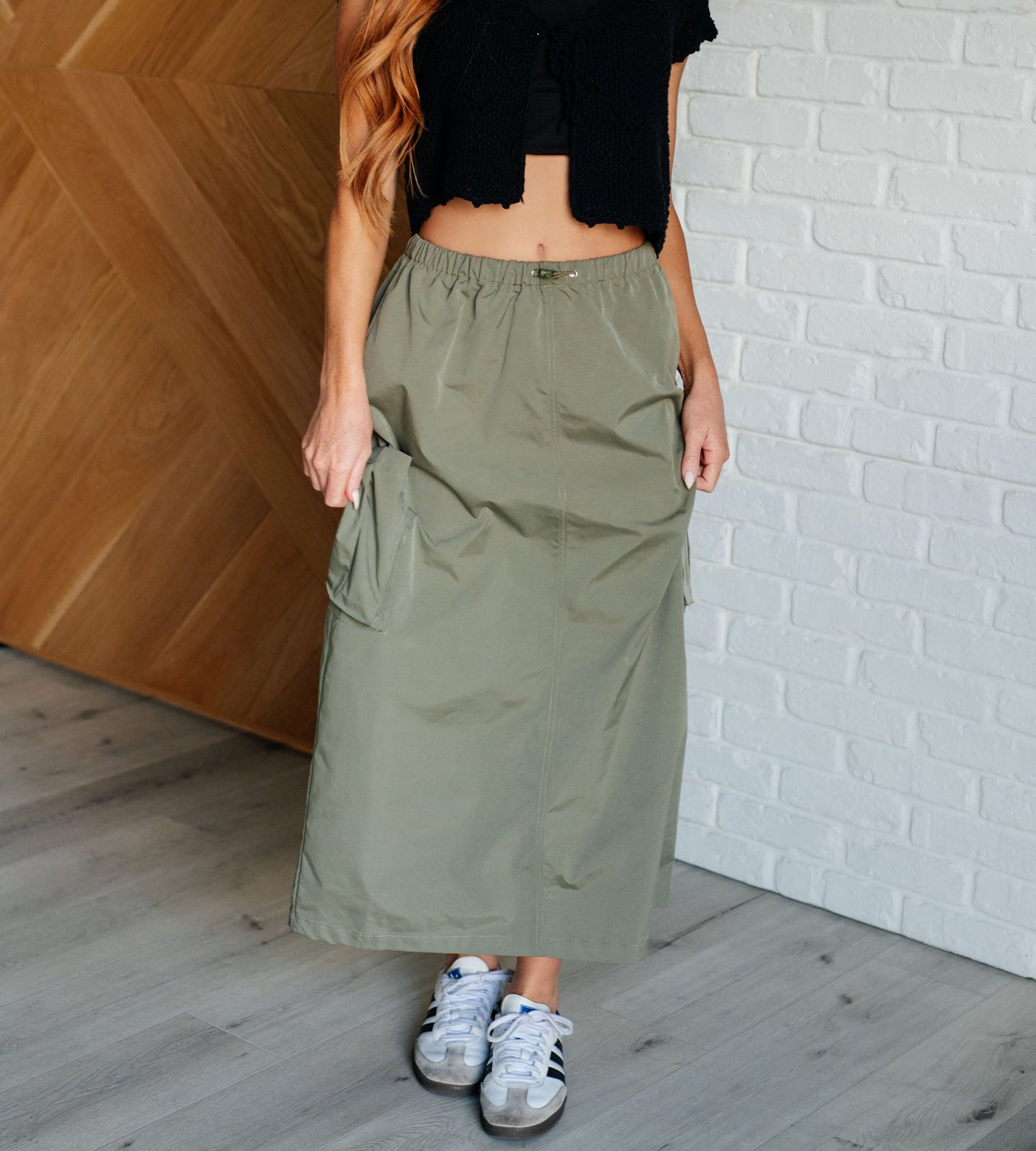 Explain It Away Cargo Skirt