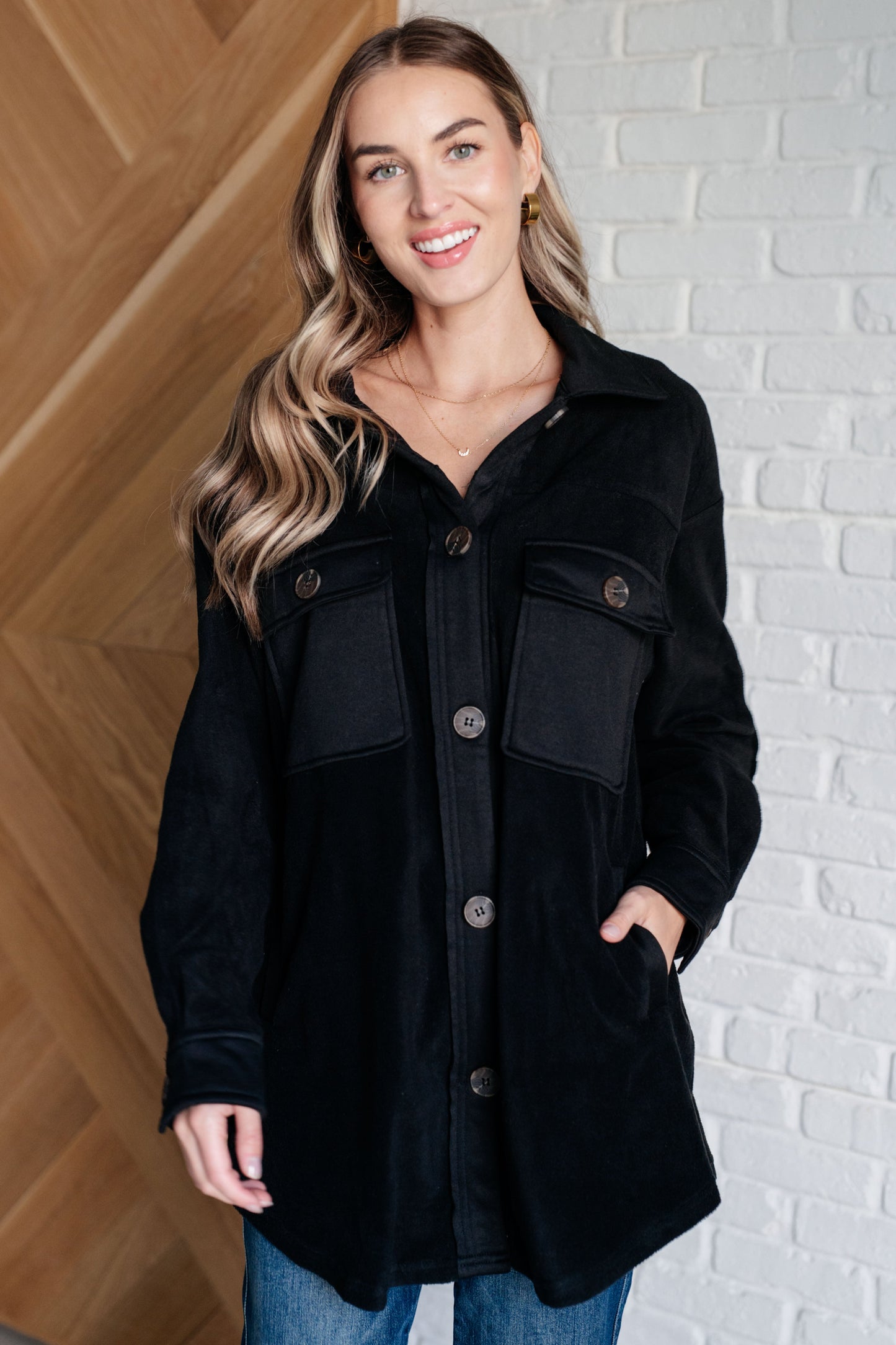 Fantastic in Fleece Jacket | Black