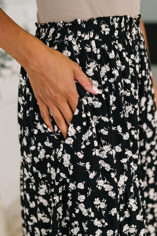 Fielding Flowers Floral Skirt
