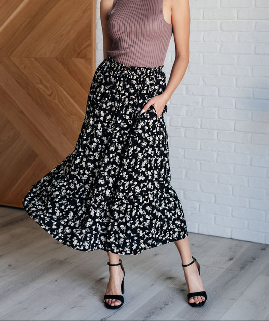 Fielding Flowers Floral Skirt