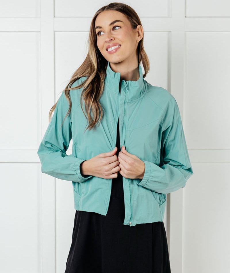 Fit Happens Tennis Jacket | Tidal Wave