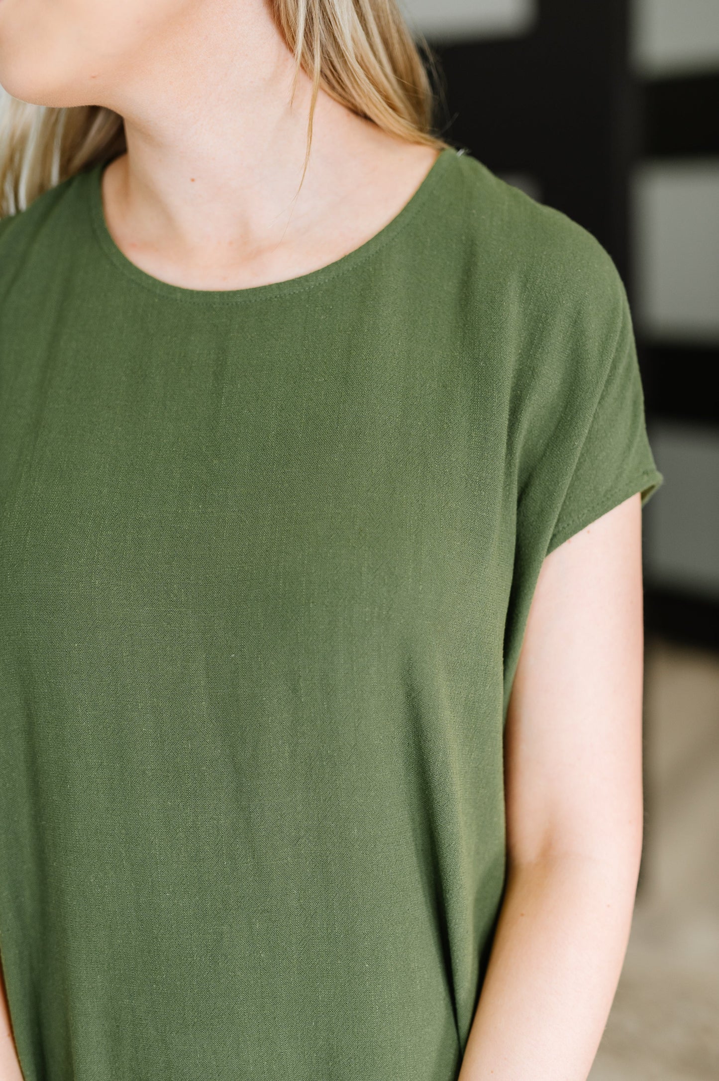 Flatter Me Later Dress | Moss