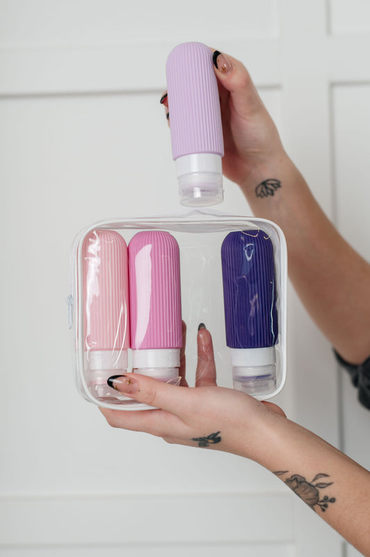 From Here to There Toiletry Travel Bottles | Lavender