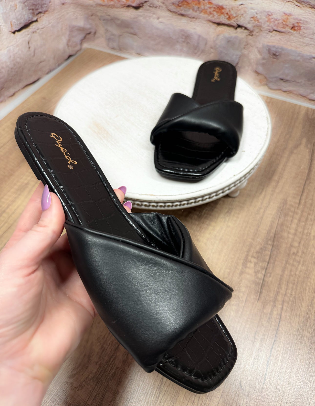 Tiffany Super Soft Sandals | Black