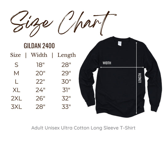 Christmas Cake Graphic Long Sleeve Tee