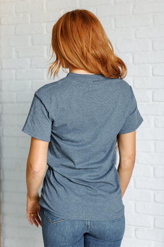 Gingham Pumpkin Graphic Tee