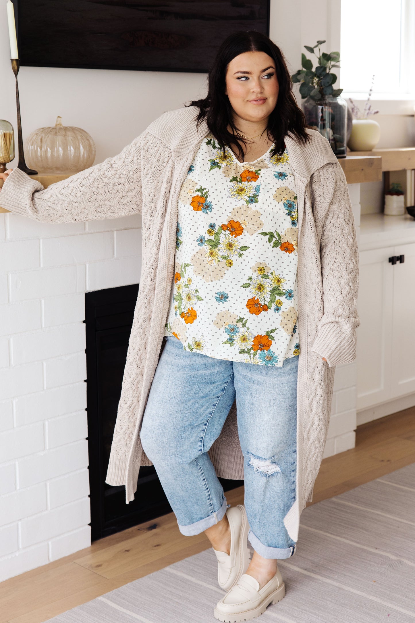 Good Morning Floral Top