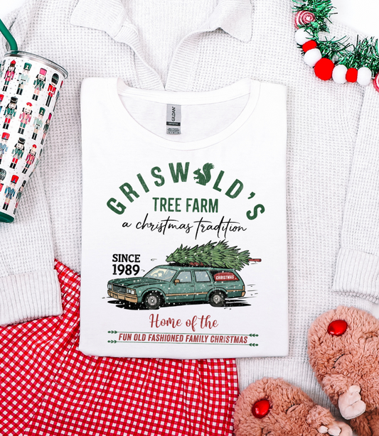 Griswold's Tree Farm Graphic Tee or Sweatshirt