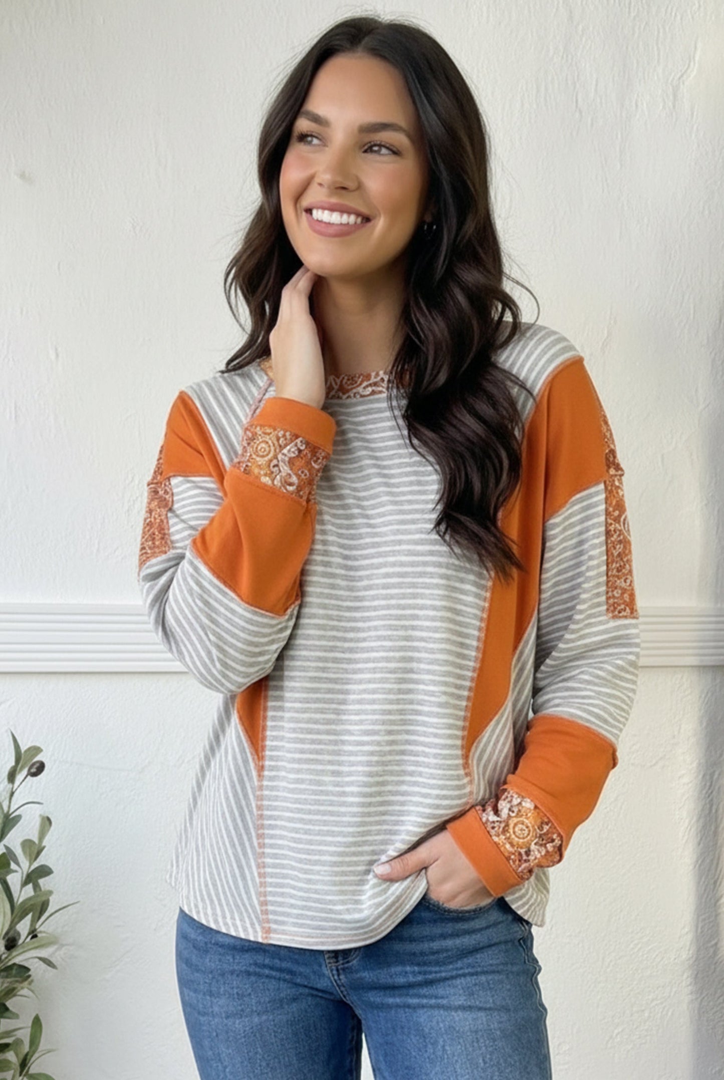 Boho Daydream Raglan Top
