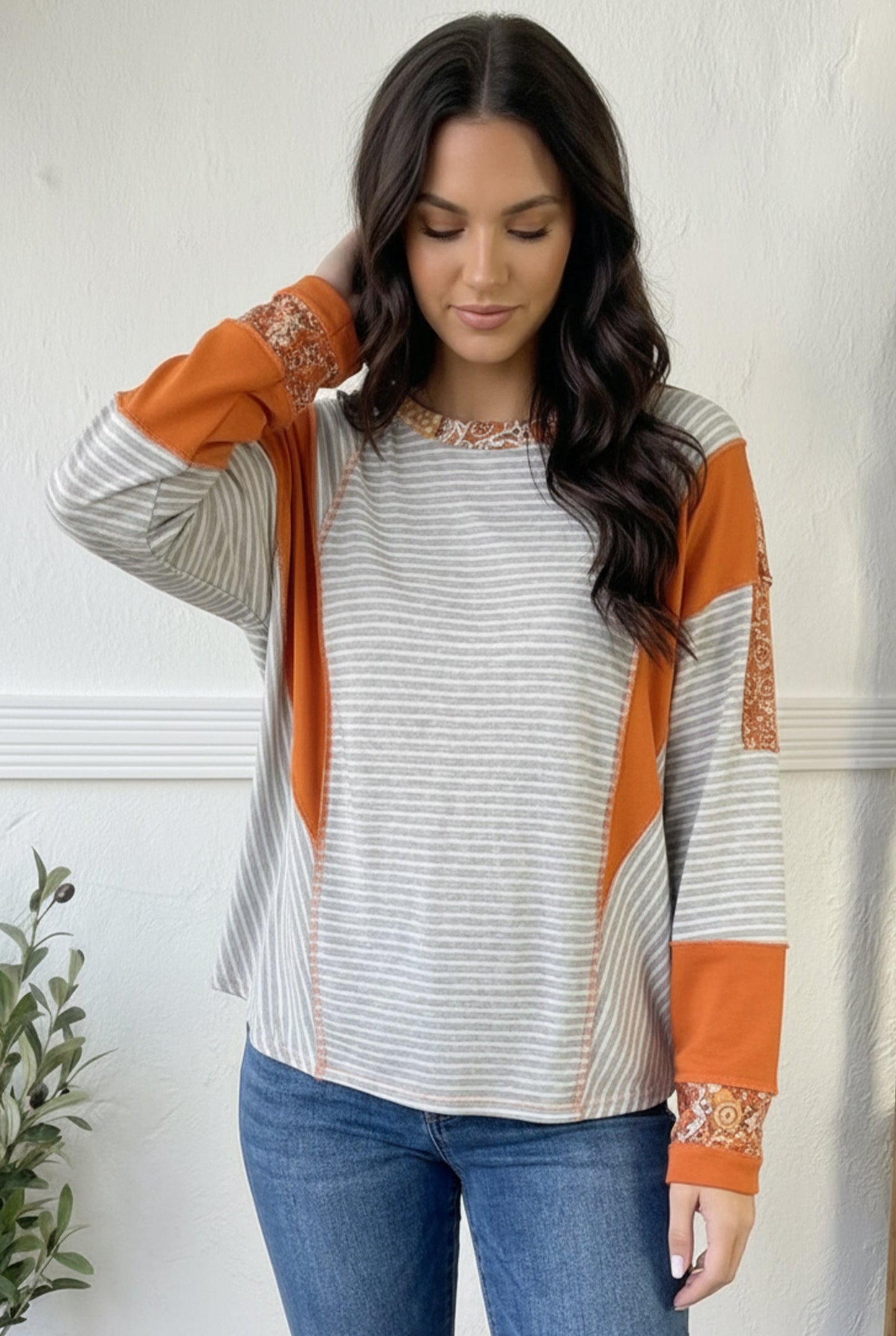 Boho Daydream Raglan Top