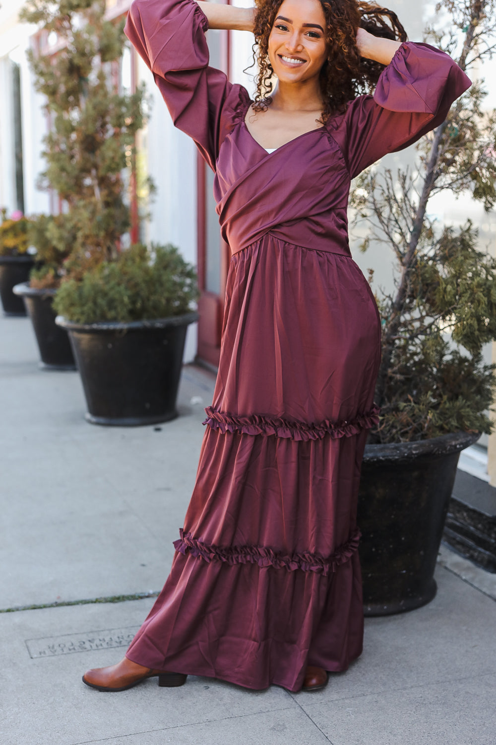 Holiday Vibes Maxi Dress