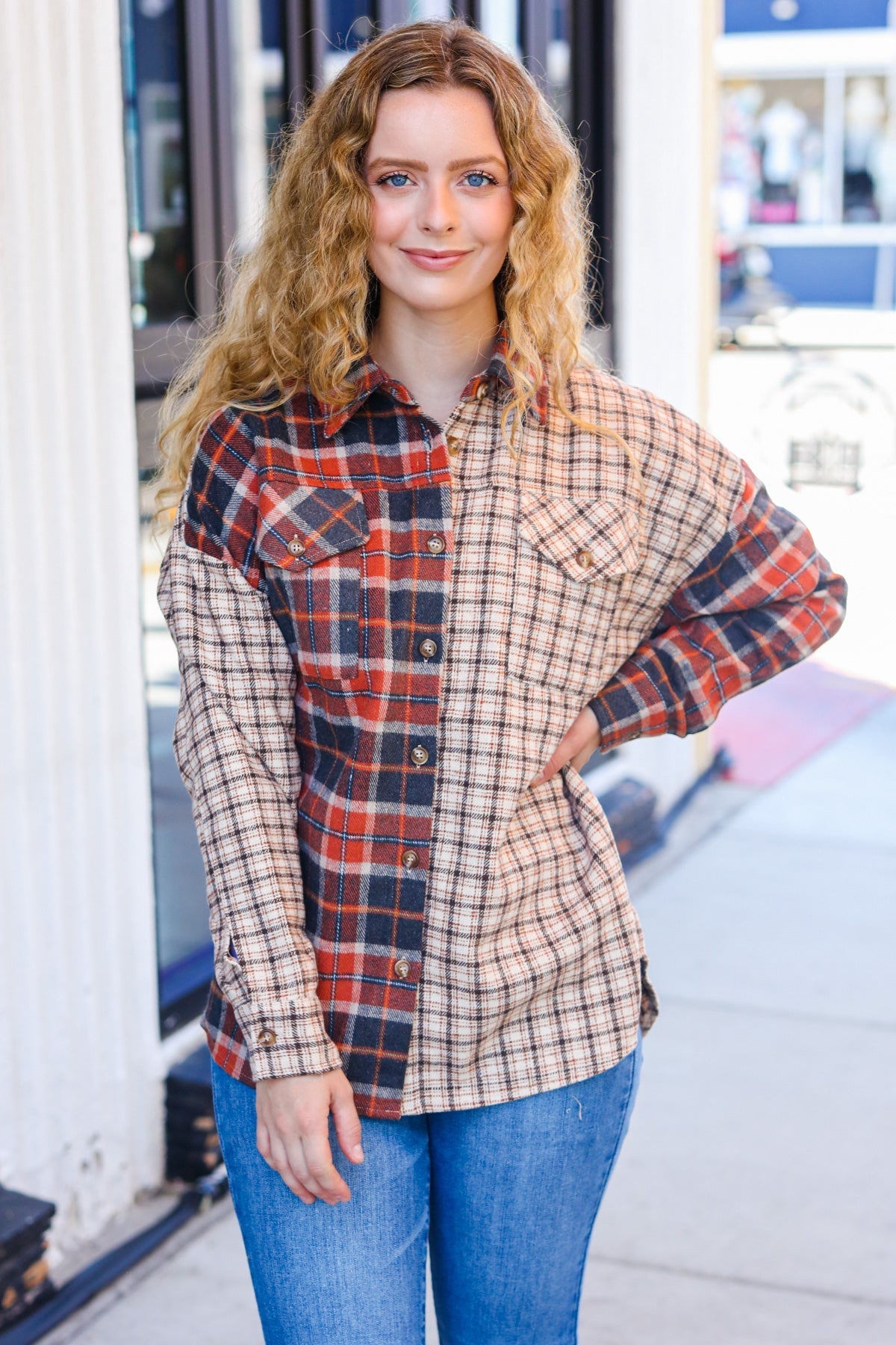 Make A Statement Plaid Shacket