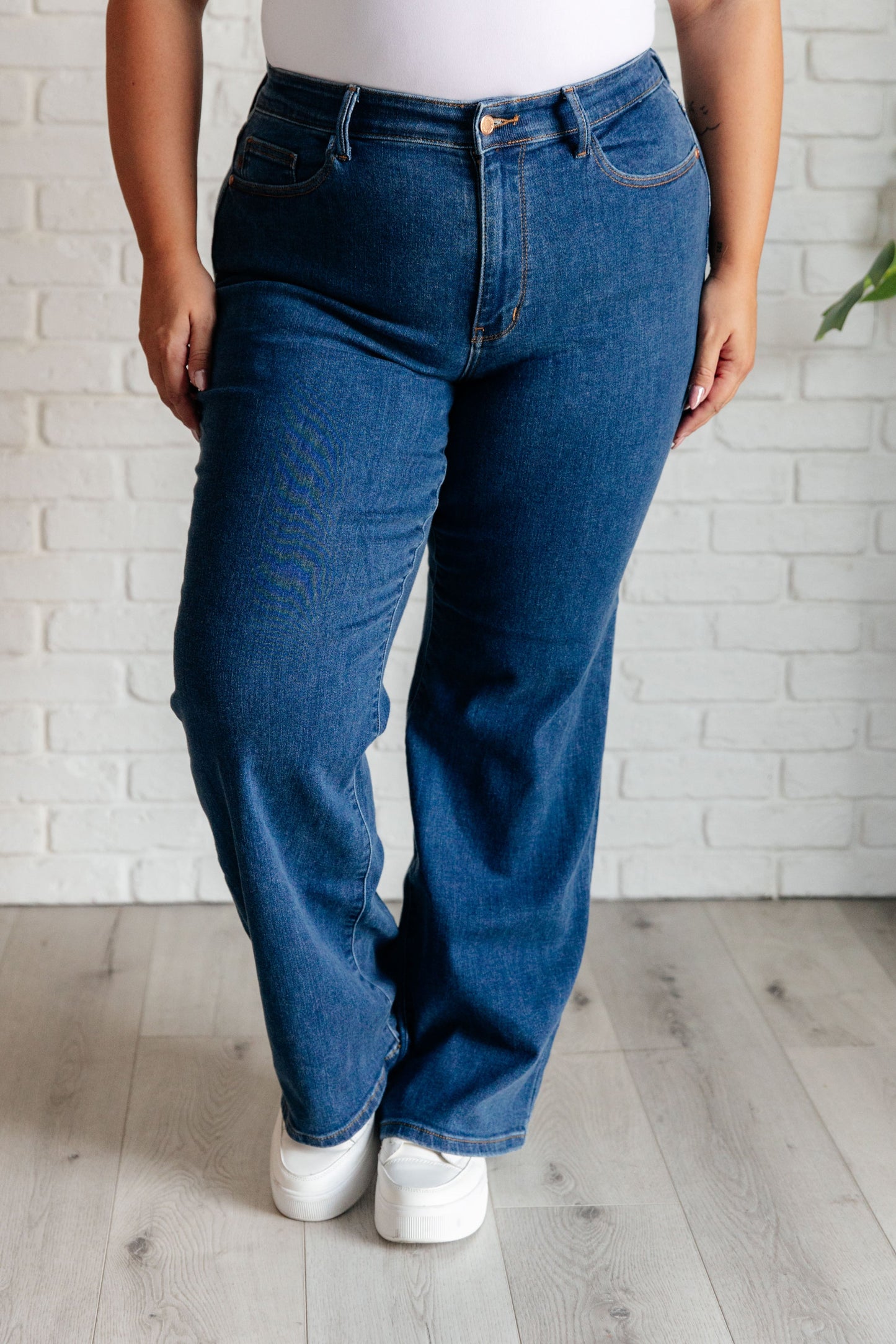 Hazel High-Rise Vintage Wide Leg Jeans | Judy Blue