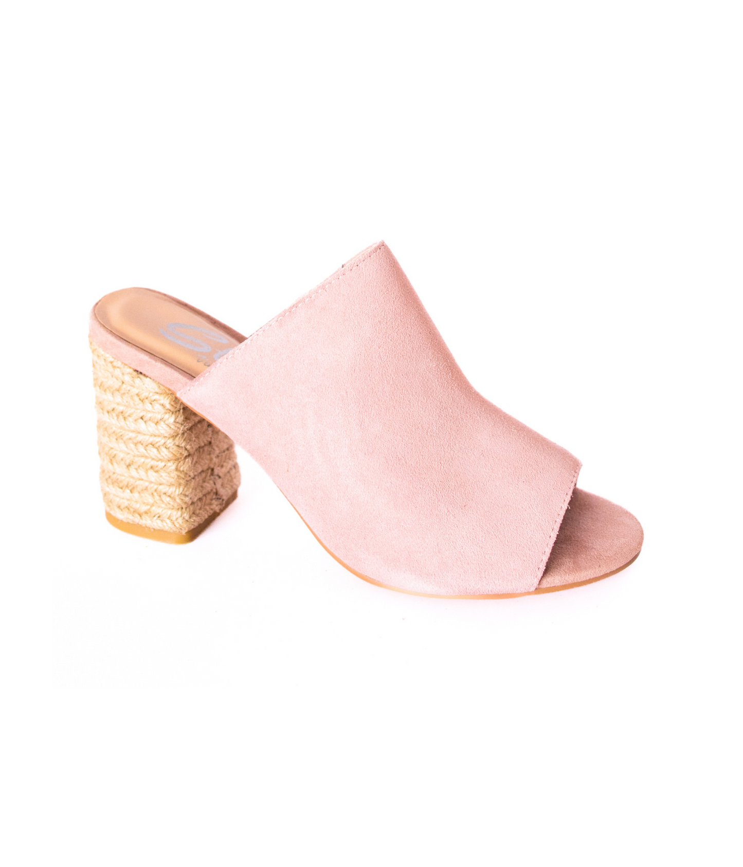 Helena Sandals | Blush Suede