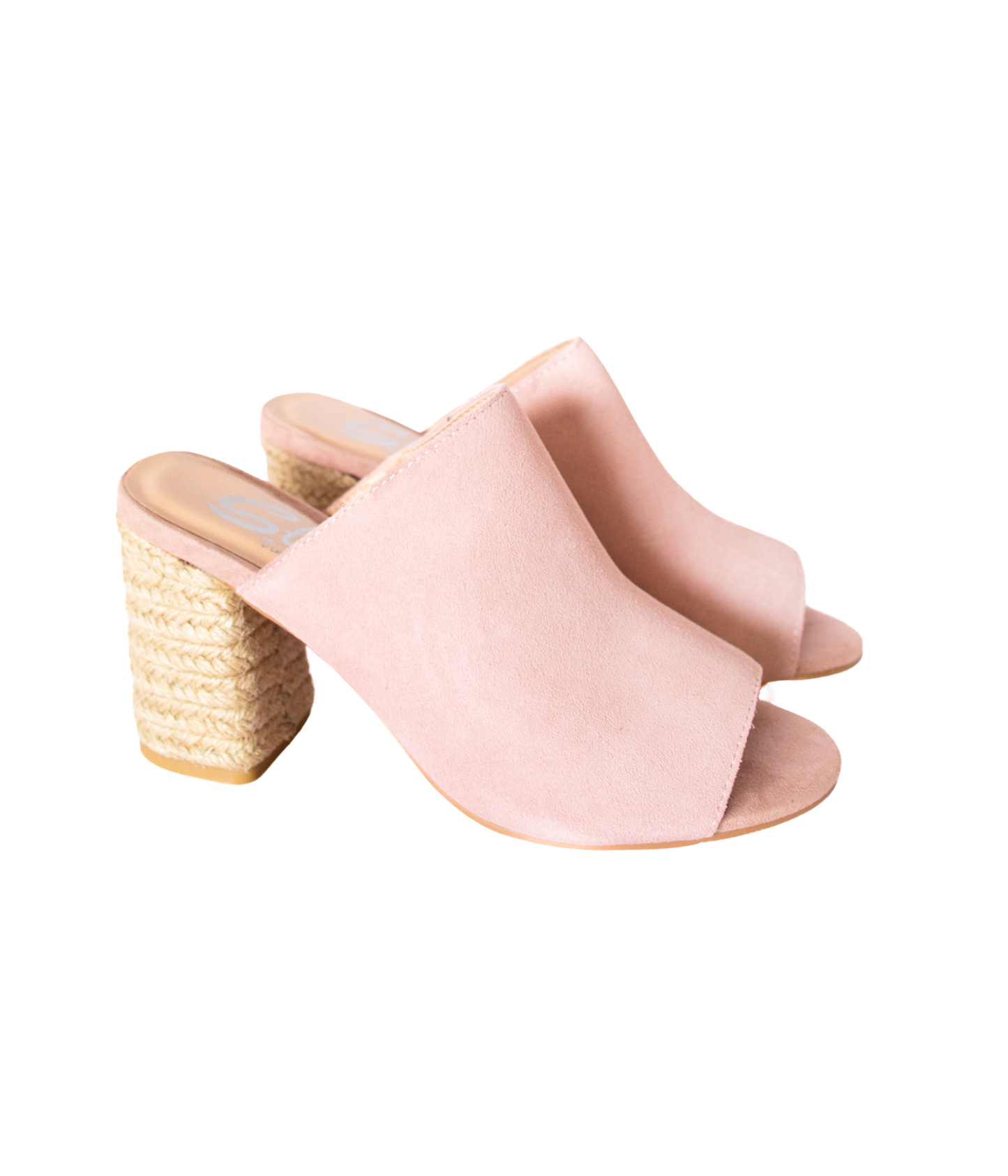 Helena Sandals | Blush Suede