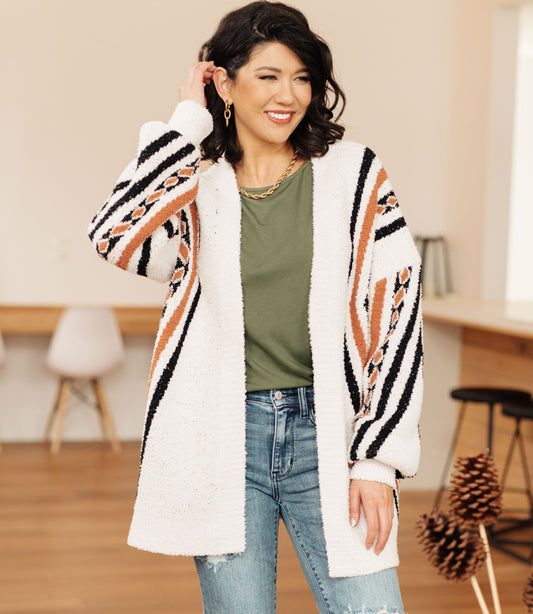 Holding On Aztec Cardigan