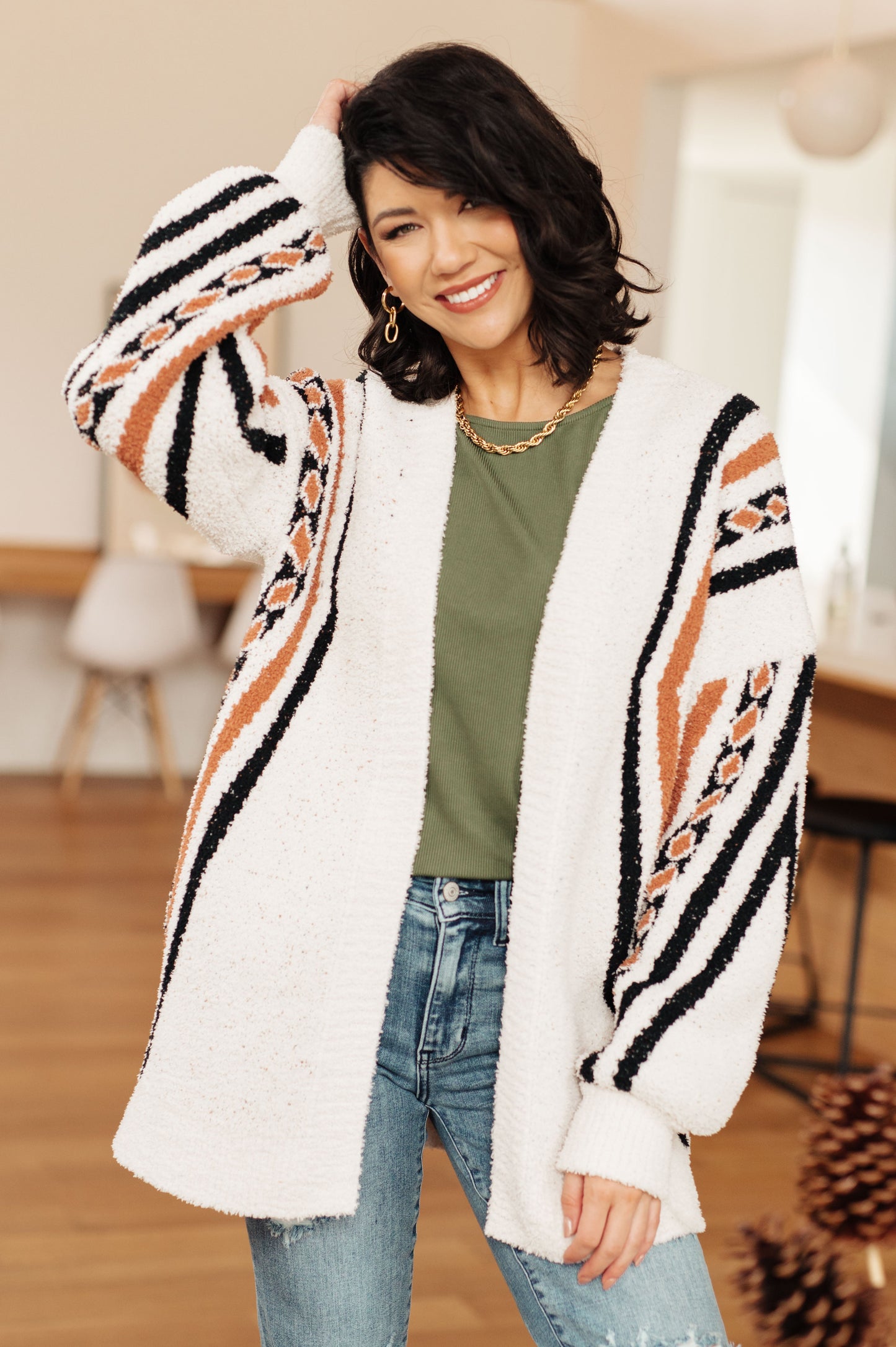Holding On Aztec Cardigan