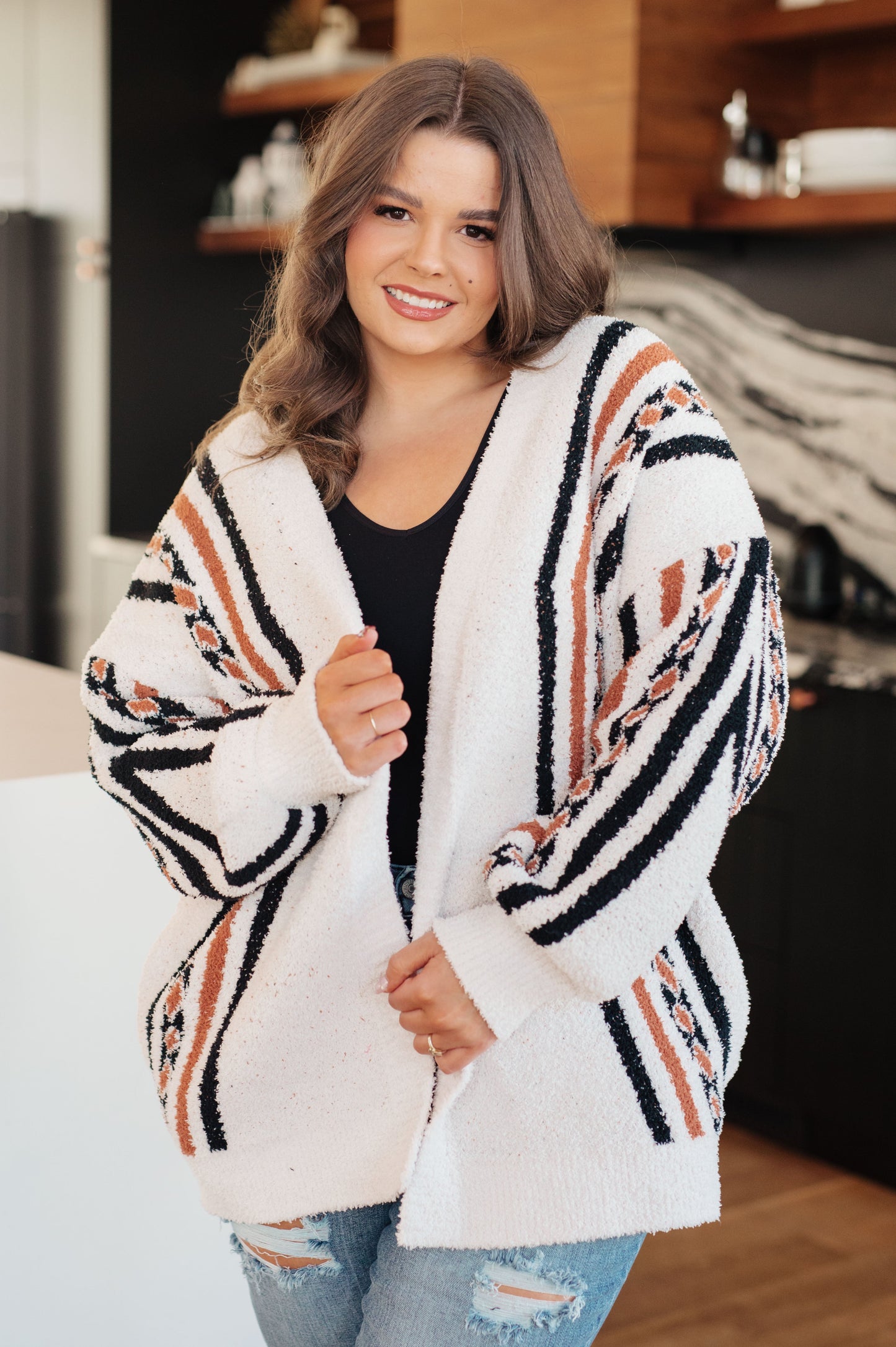 Holding On Aztec Cardigan