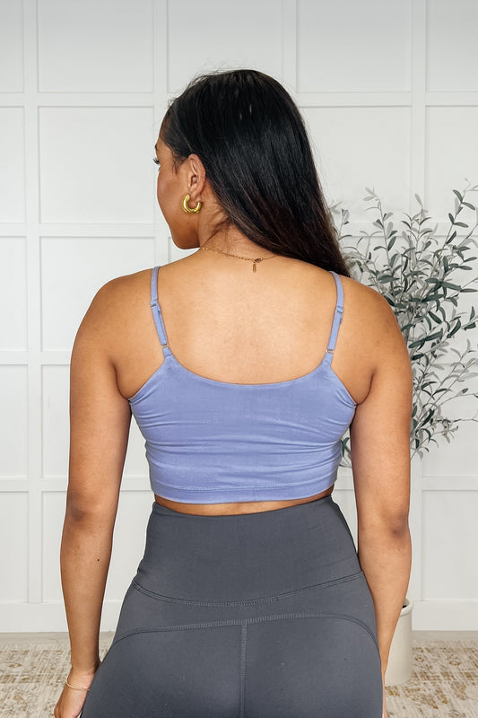 Hot Yoga Tank | Blue Hyacinth