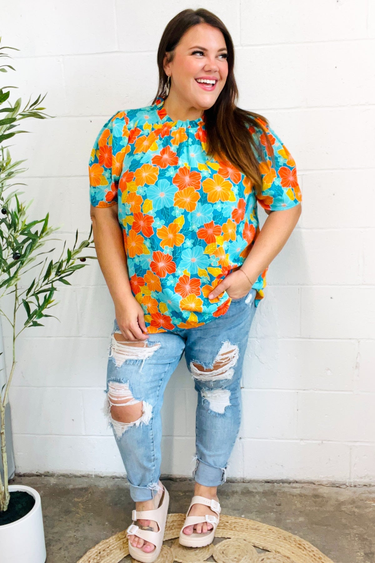 Vacay Ready Floral Top