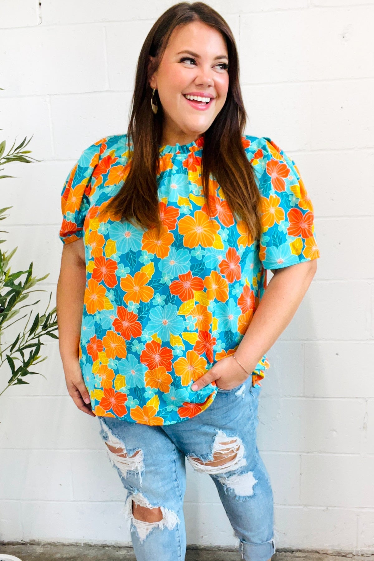 Vacay Ready Floral Top