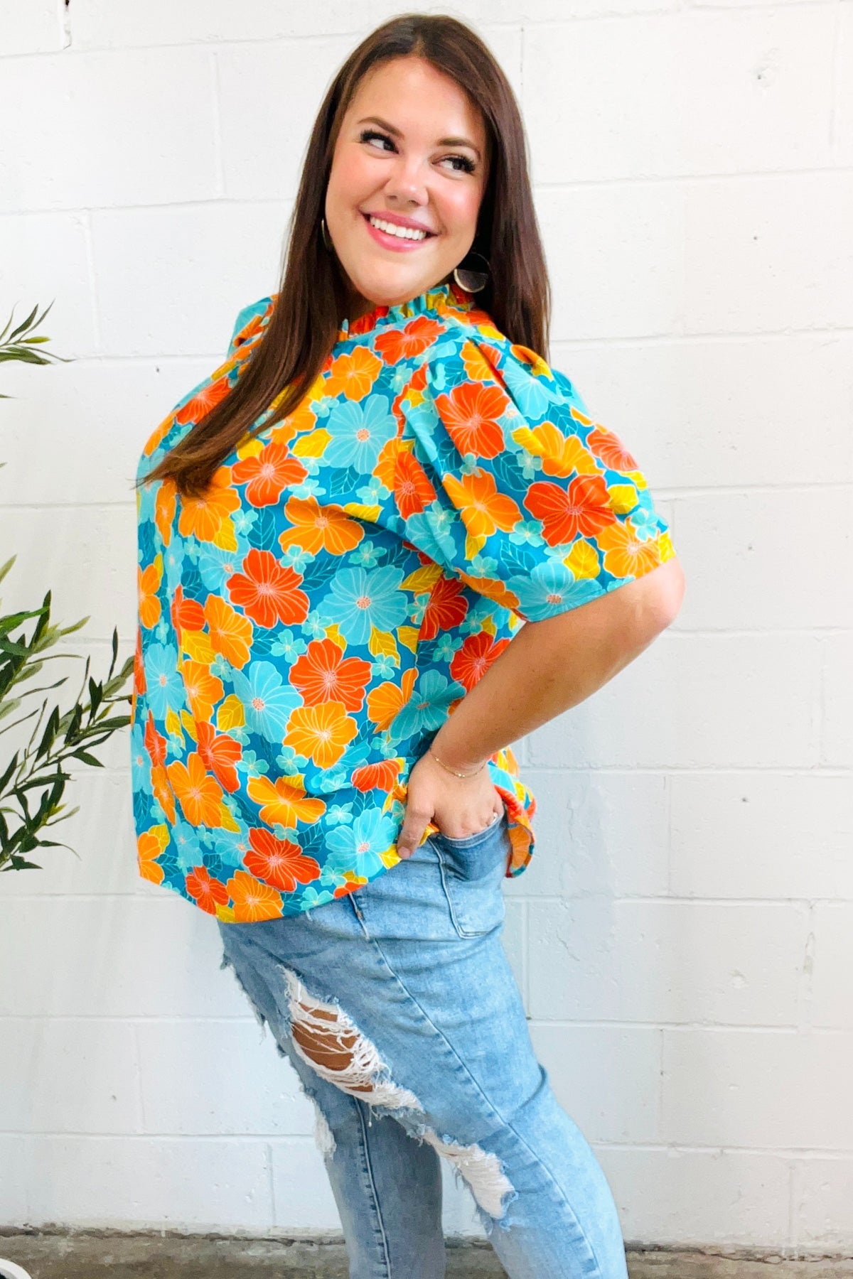 Vacay Ready Floral Top