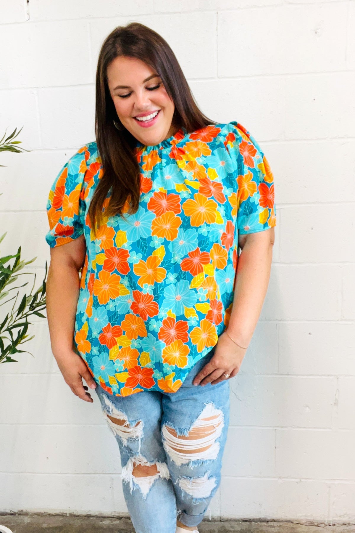 Vacay Ready Floral Top