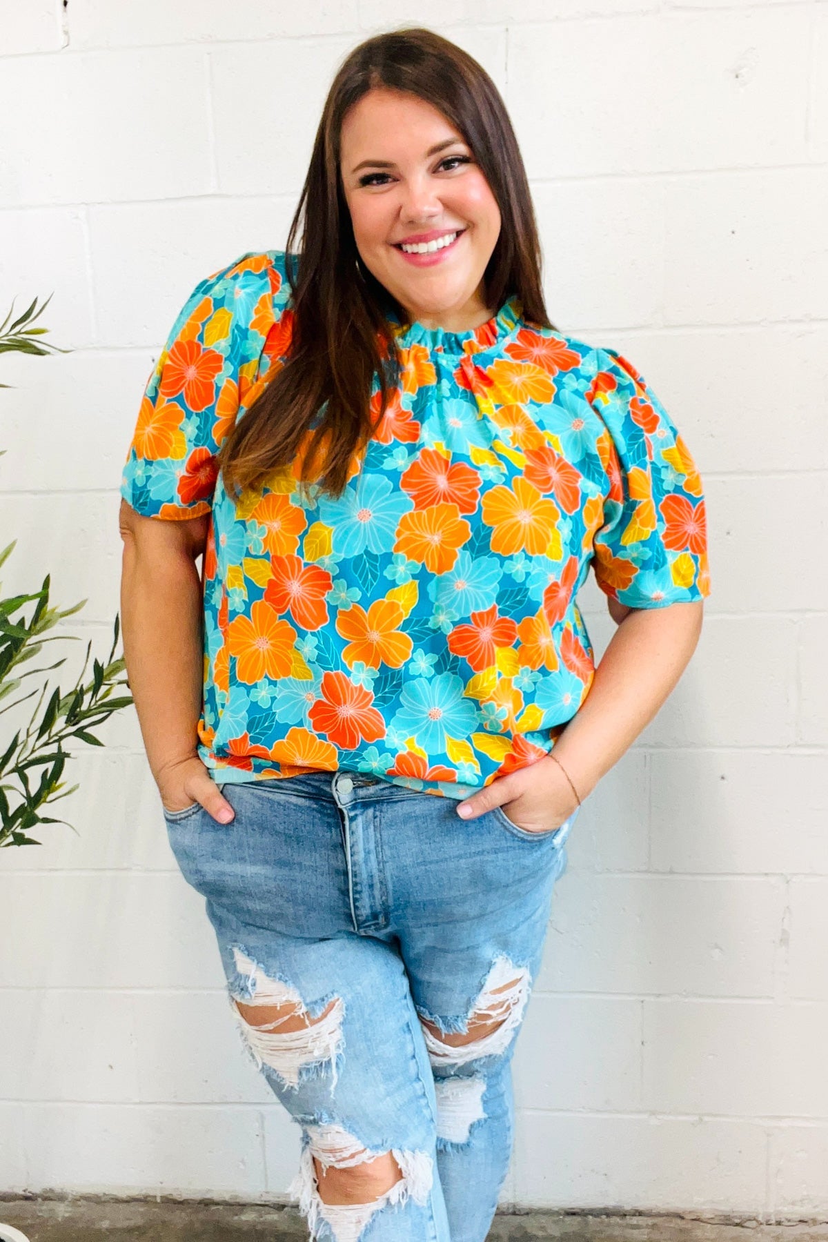 Vacay Ready Floral Top