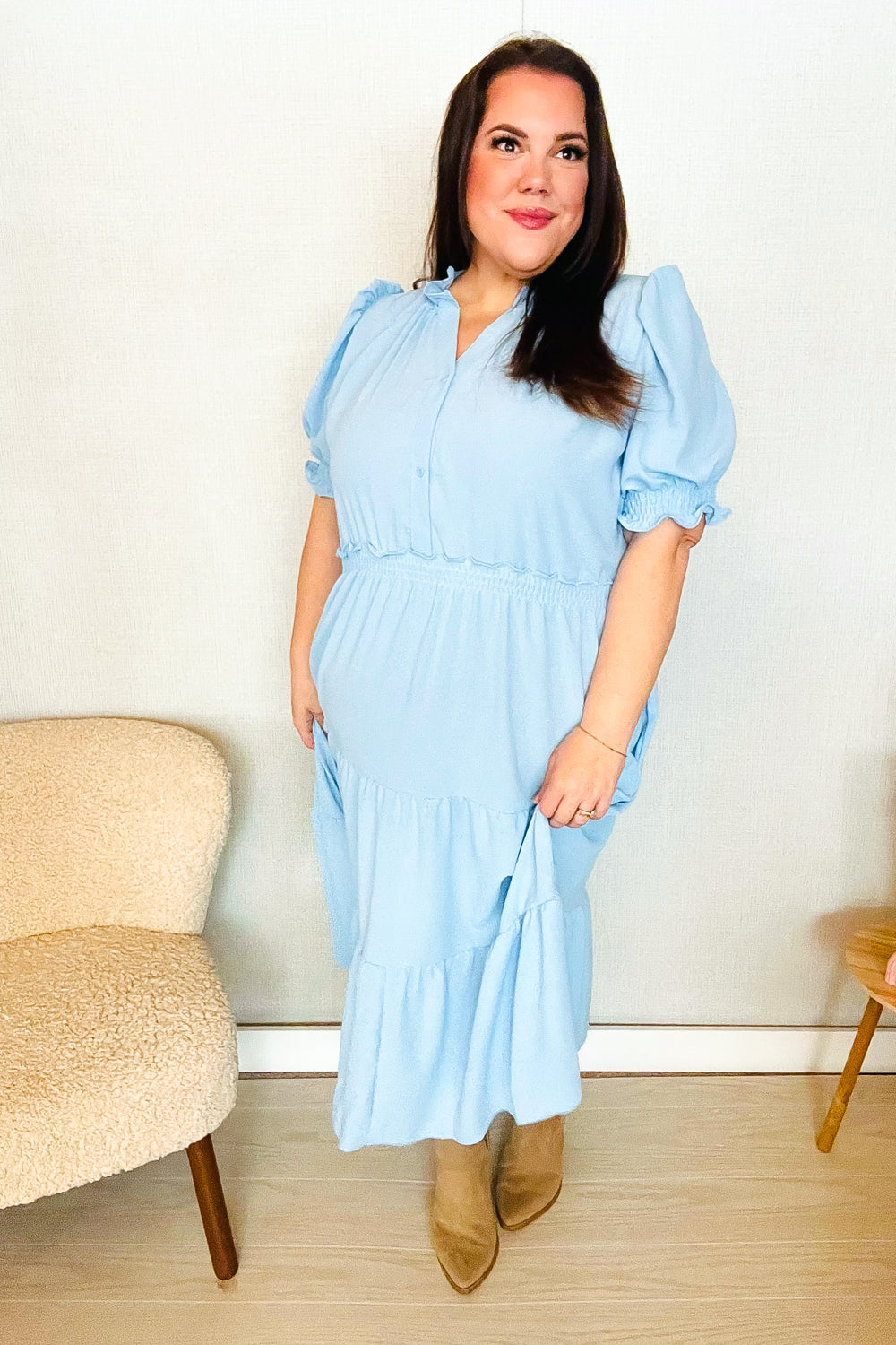 Follow Me Tiered Maxi Dress